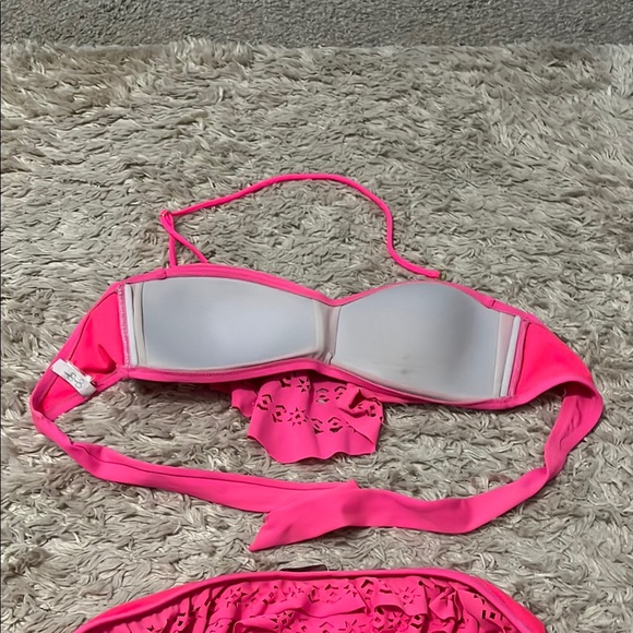 Jessica Simpson Pink Ruffle Bikini - Picture 6 of 7